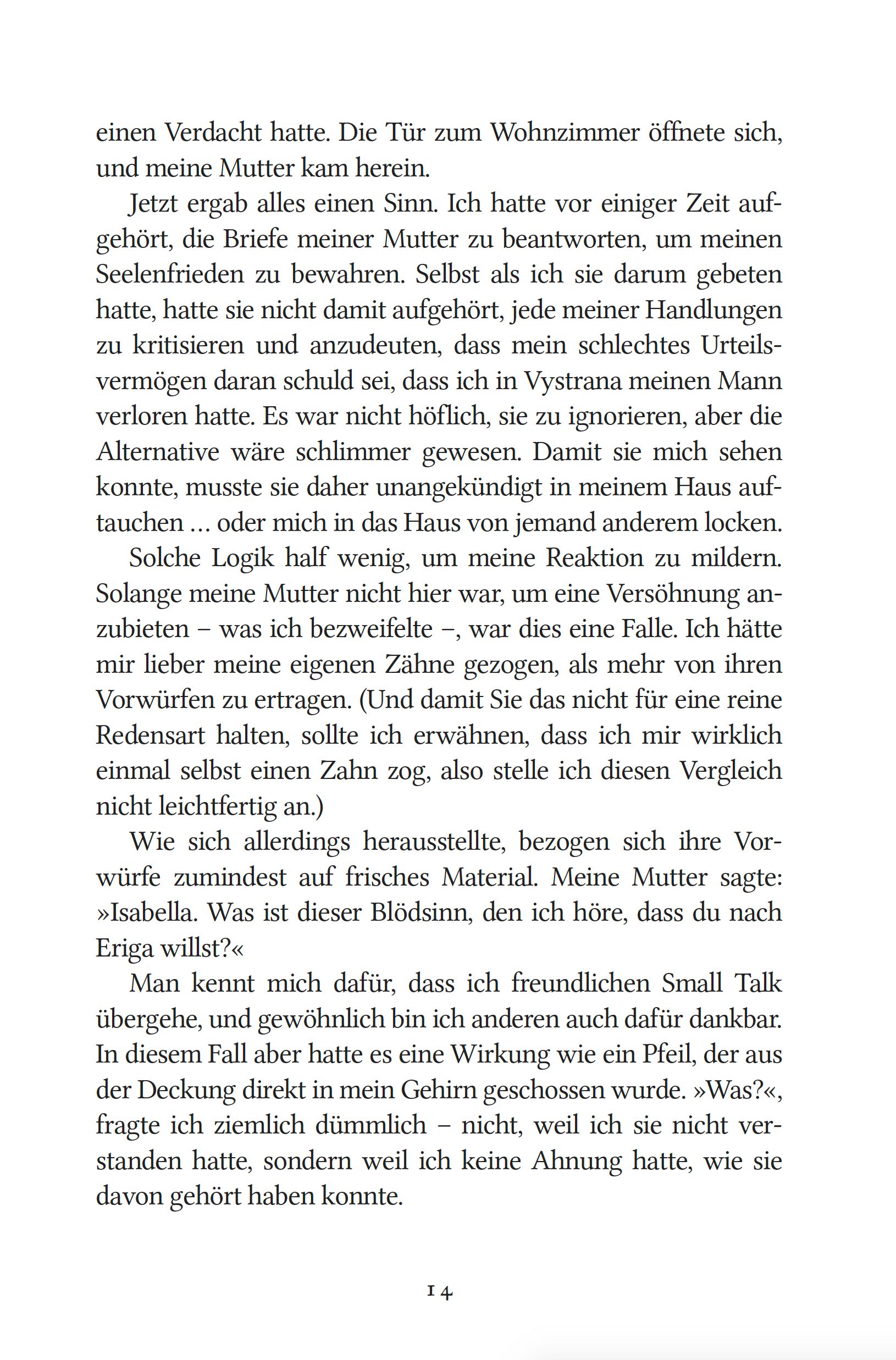 Buchseite, Text, Deutsch, E-Book, Seitenzahl 14