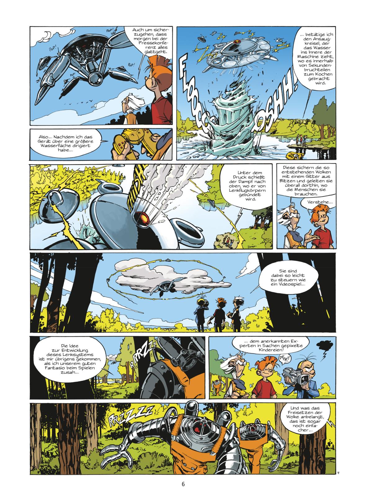 Spirou & Fantasio Bd.45: Flut über Paris
