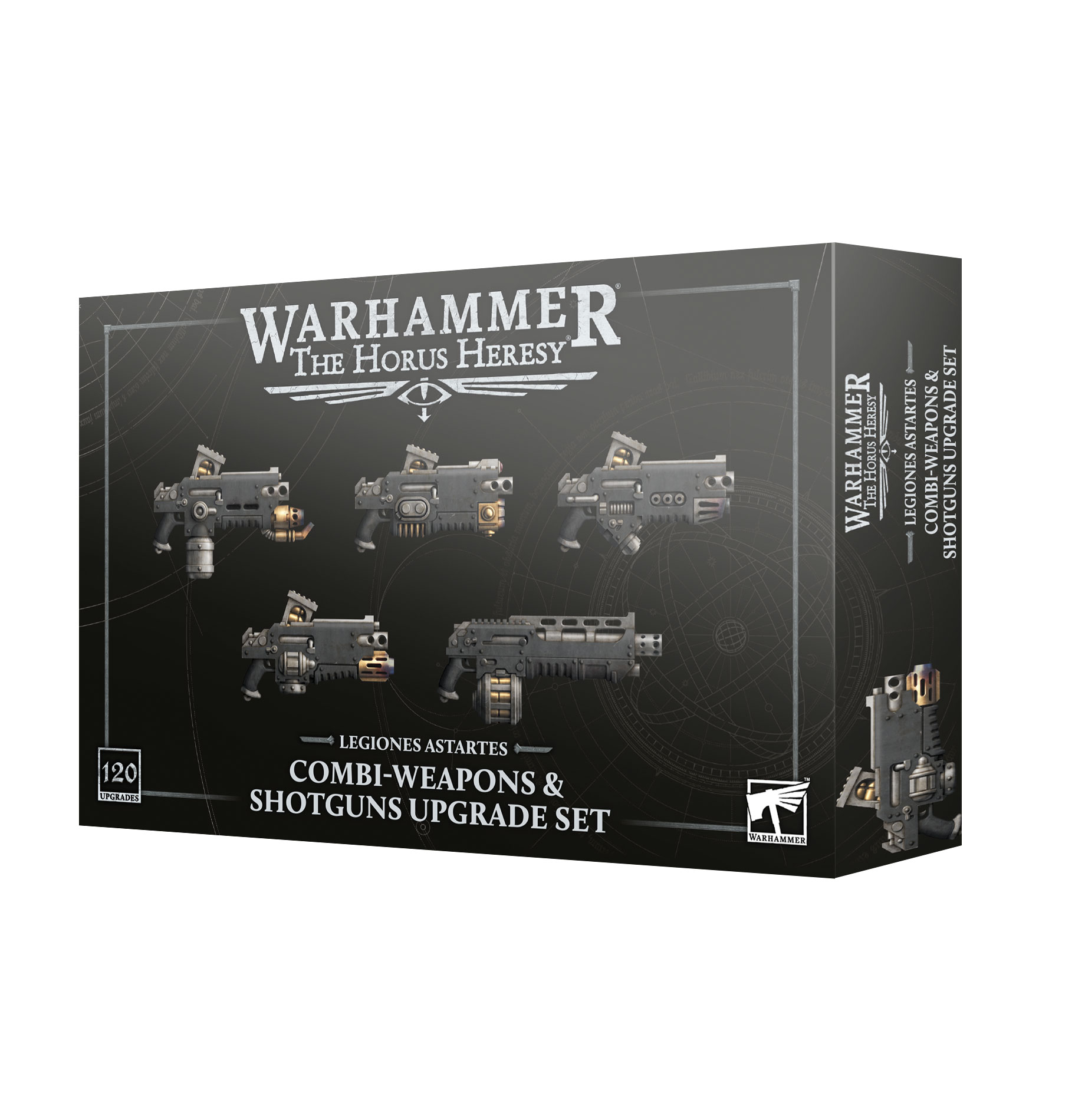 Horus Heresy: Legiones Astartes - Combi Weapons & Shotgun Upgrades Combi-Waffen, Schrotflinten, Upgrade-Set, Legionen Astartes, Warhammer