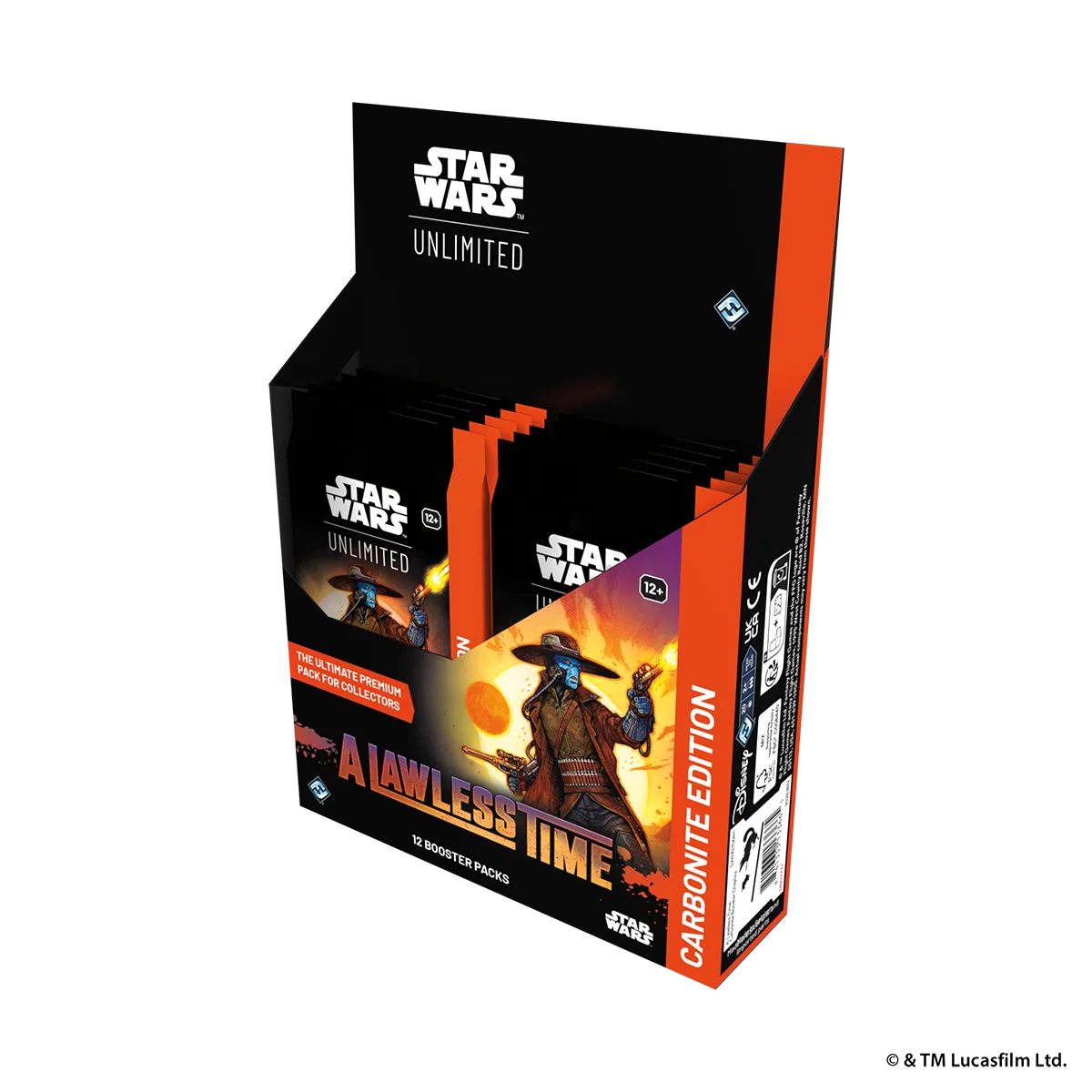 Star Wars Unlimited CCG: A Lawless Time Carbonite Display