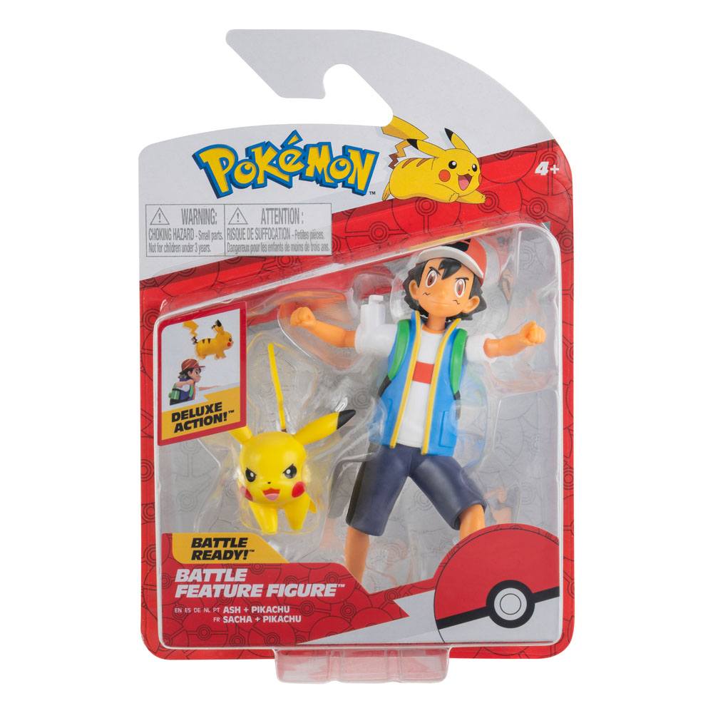 Pokémon AF: Ash & Pikachu Battle Feature Figure 11cm Pokémon AF: Ash & Pikachu Battle Feature Figure 11cm