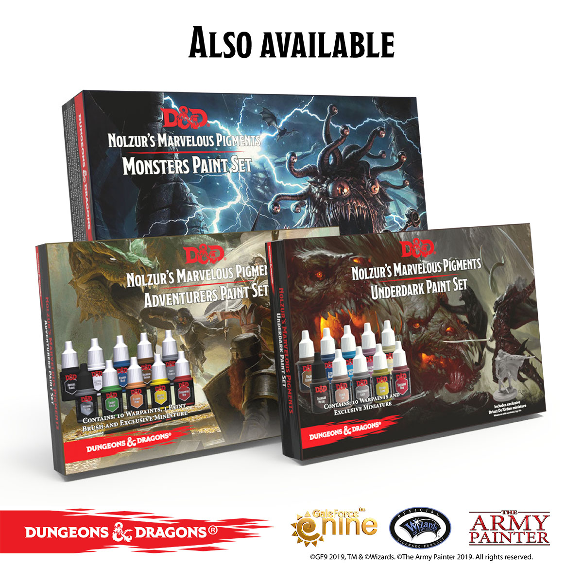 Army Painter: D&D Nolzur'sMarvelous Brush Set