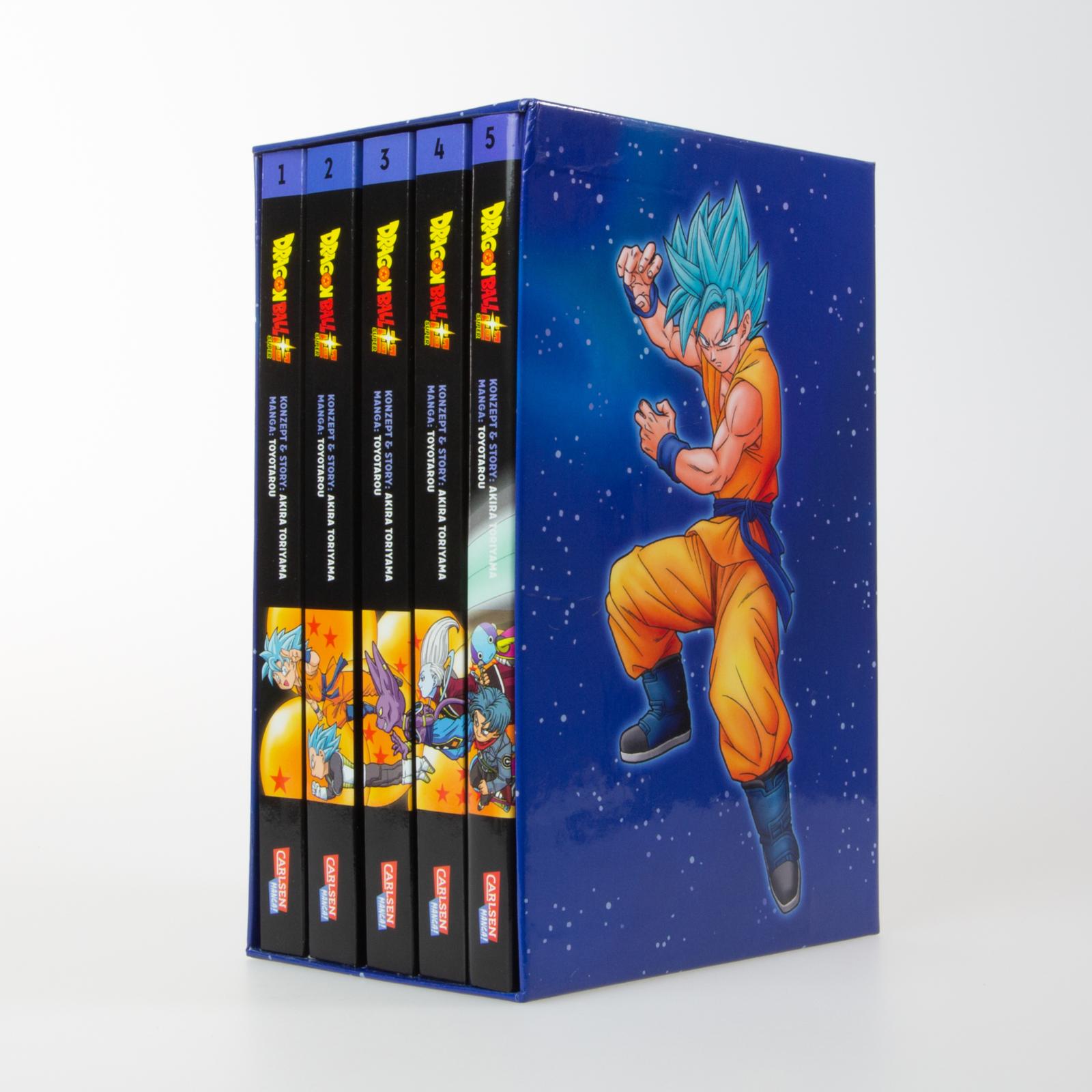 Dragon Ball Super Bd.1-5 Sammelschuber