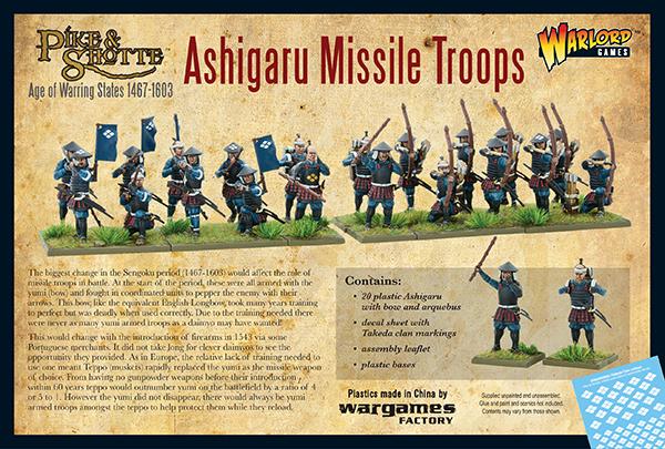 Pike & Shotte: Ashigaru Missile Troops Pike & Shotte: Ashigaru Missile Troops