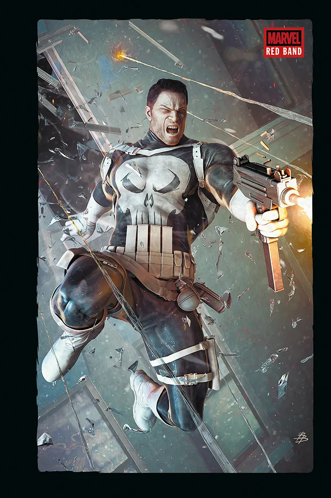 Punisher Splatter Ausgabe HC Variant (111)
