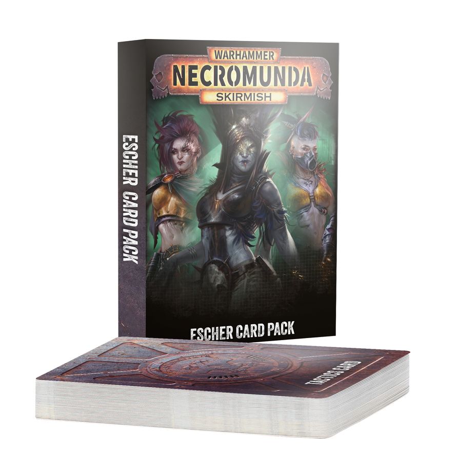 kartenpackung, warhammer, necromunda, escher, skirmish