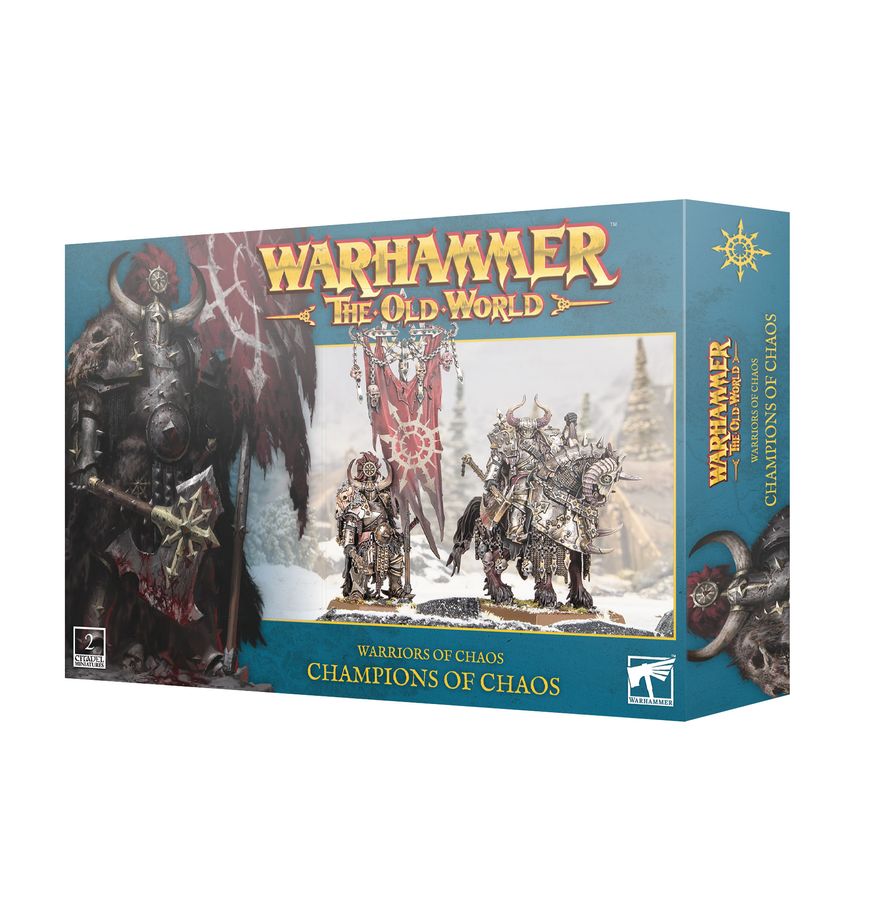 Warhammer: The Old World Warriors of Chaos - Champions of Chaos Warhammer, Old World, Champions of Chaos, Miniature, Miniature game box