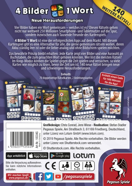 4 Bilder 1 Wort - Neue Herausforderungen