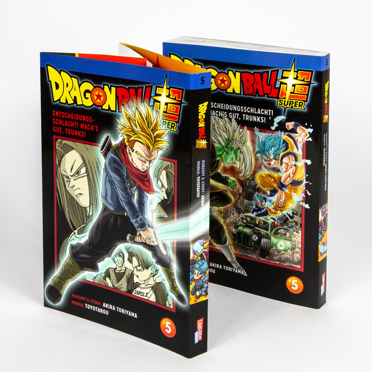 Dragon Ball Super Bd.1-5 Sammelschuber Dragon Ball Super Bd.1-5 Sammelschuber