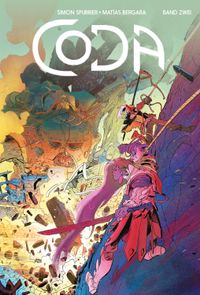 Coda Bd.2 Comic, Coverart, Abstract, Colorful, Action