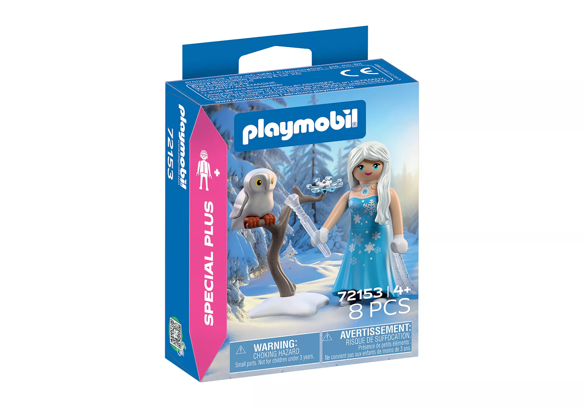 Playmobil, Spezialset, Winter, Figurine, Eulenbegleiter