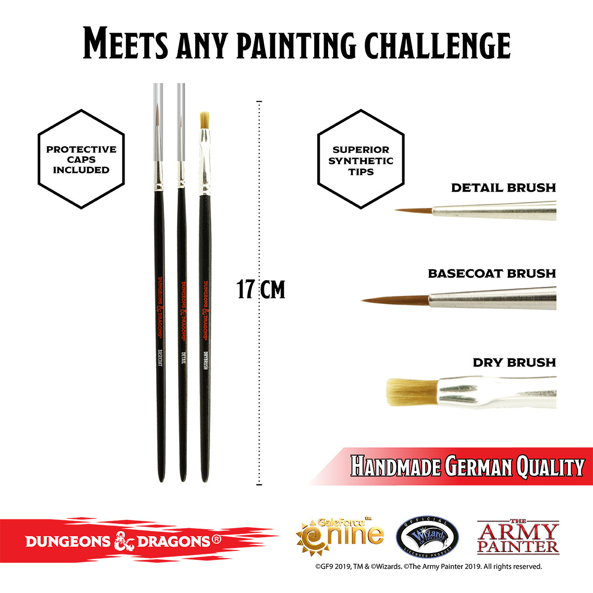 Army Painter: D&D Nolzur'sMarvelous Brush Set