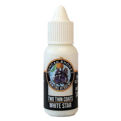 Duncan Rhodes Painting Academy: Two Thin Coats - White Star Duncan Rhodes Painting Academy: Two Thin Coats - White Star