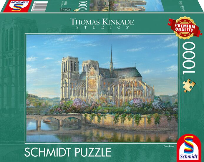 Puzzle: Notre Dame Puzzle, Kathedrale, Notre-Dame, Frankreich, Wahrzeichen