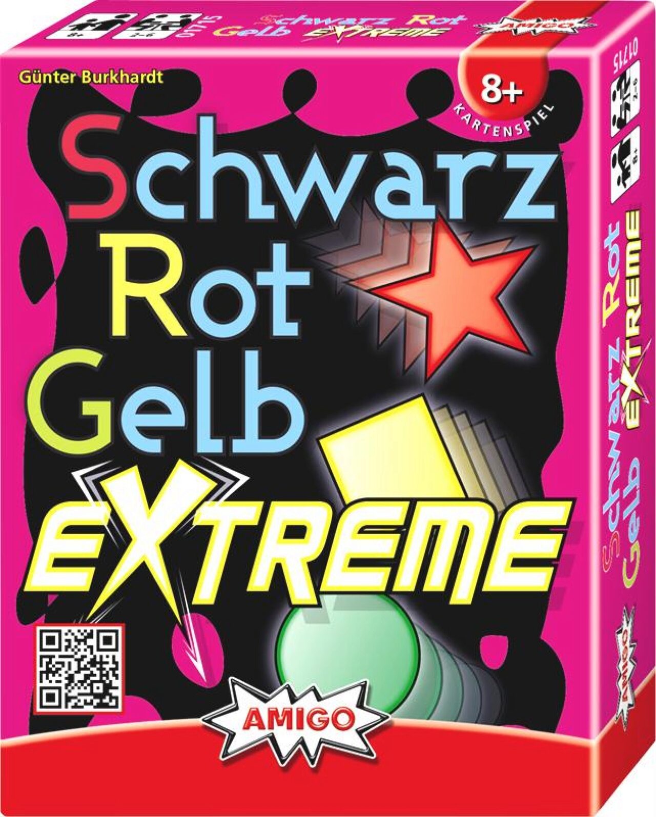Schwarz Rot Gelb Extreme