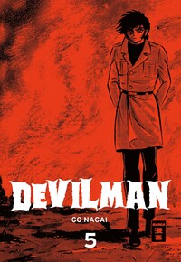 Devilman Bd.5 Buch, Veröffentlichung, Mantel, Comics, Werbung