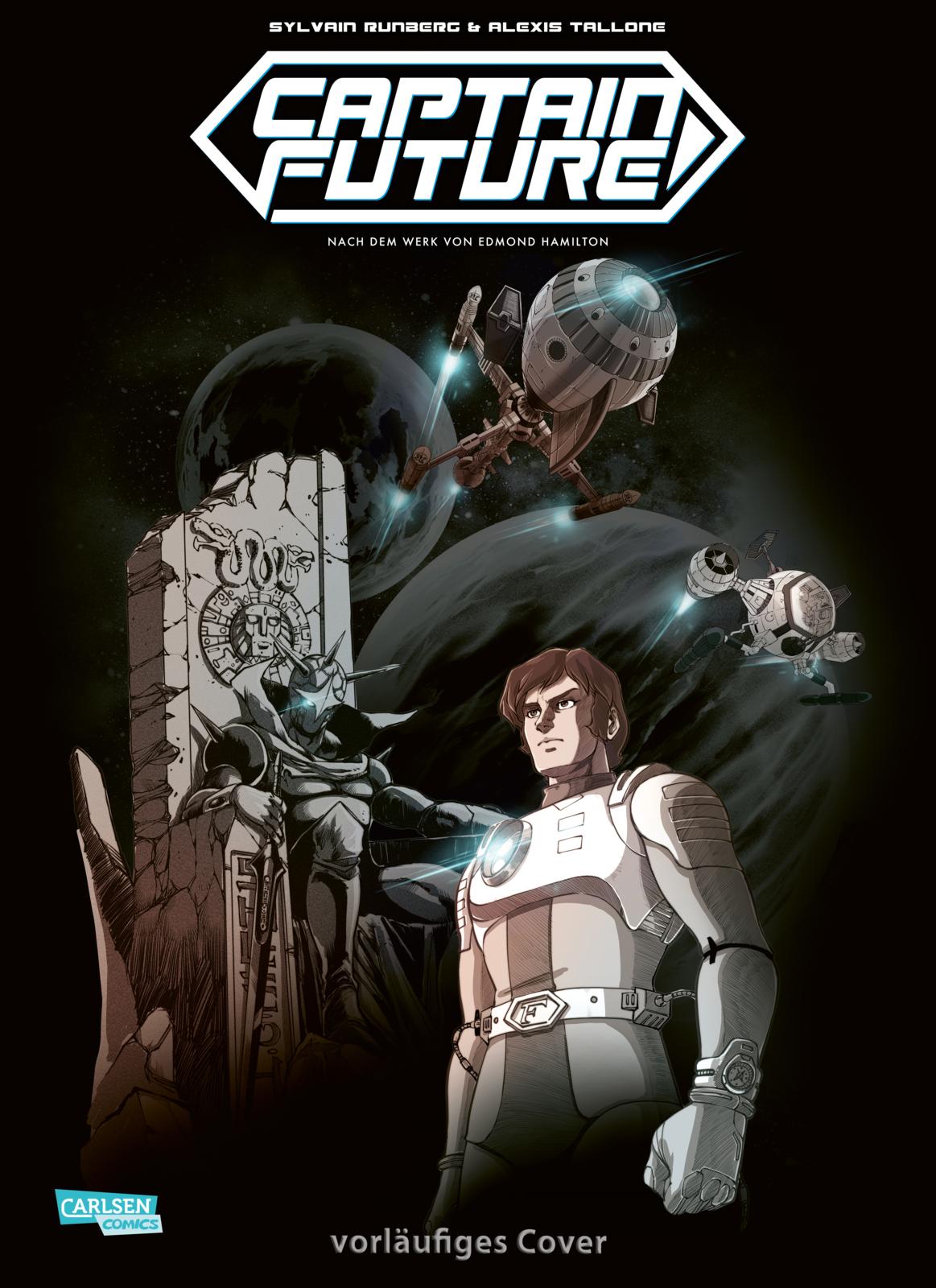 Captain Future Luxusausgabe mit Schutzumschlag und 16 Seiten Zusatzmaterial