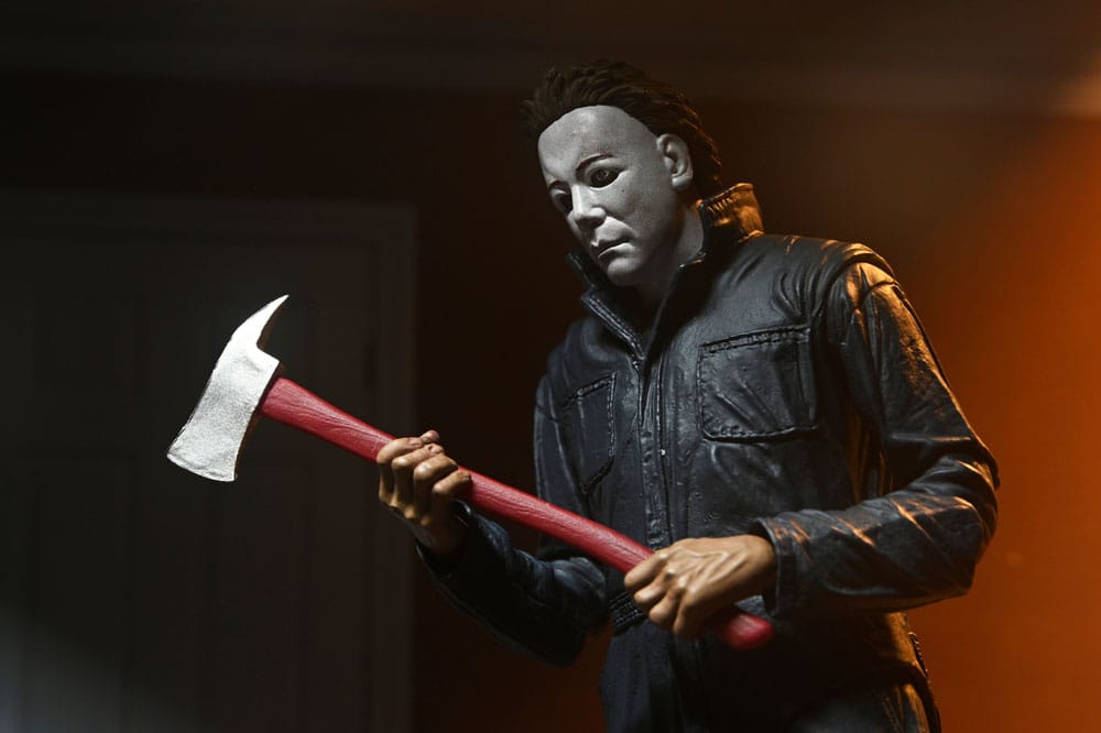 Halloween AF: Halloween 2 - Ultimate Micheal Myers 18cm Horror, Maske, Atemmaske, Axt, Kostüm
