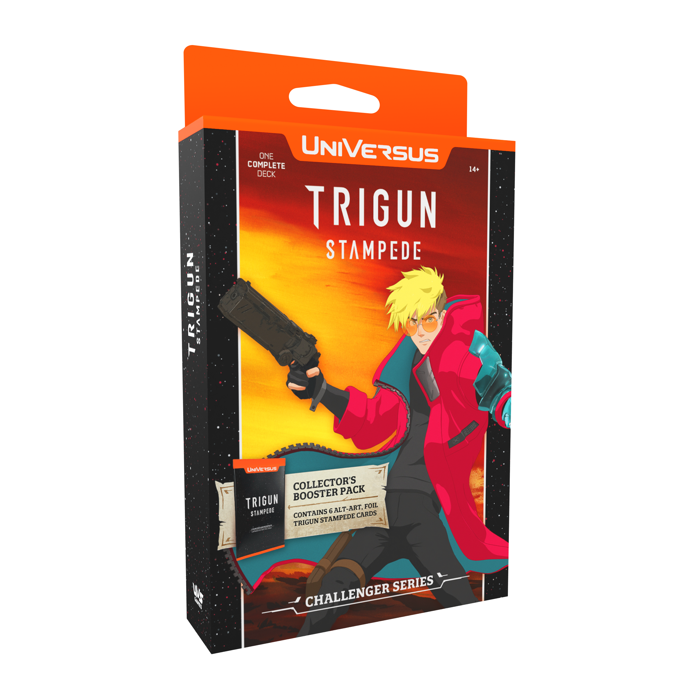 Universus CCG: Trigun Stampede Challenger Series Deck Universus CCG: Trigun Stampede Challenger Series Deck