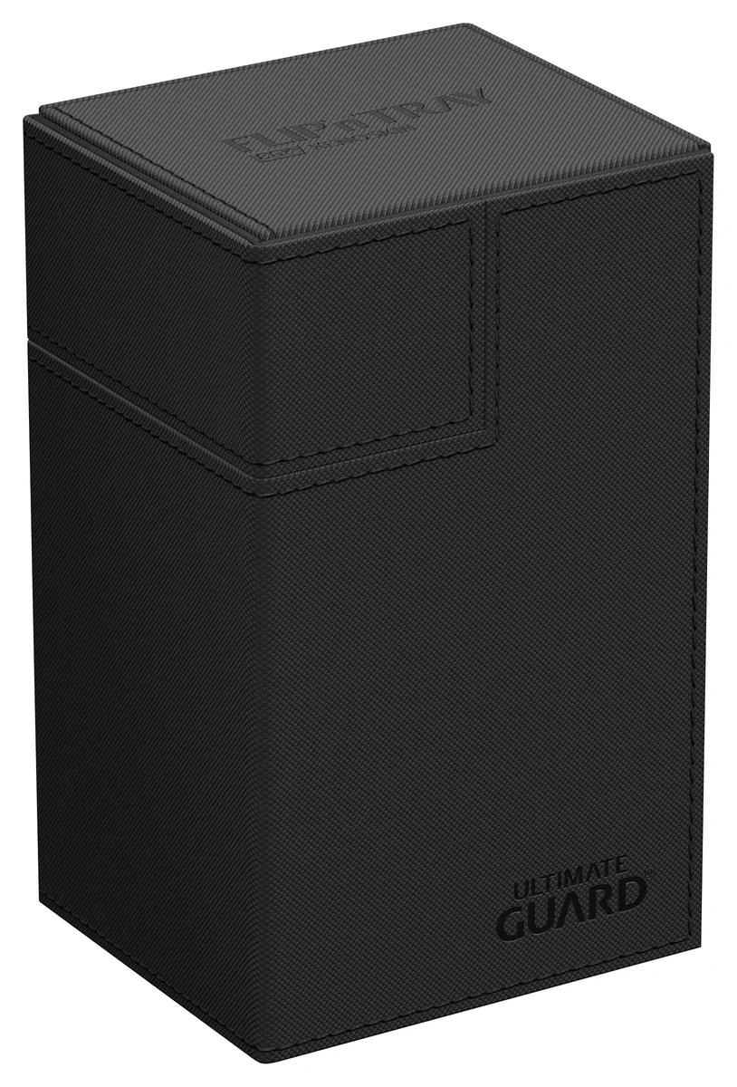 Ultimate Guard: Deckbox Flip'n'Tray 80+ Monocolor Schwarz