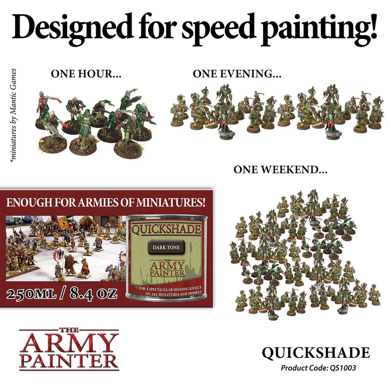 Army Painter: Quick Shade - Dark Tone Army Painter: Quick Shade - Dark Tone