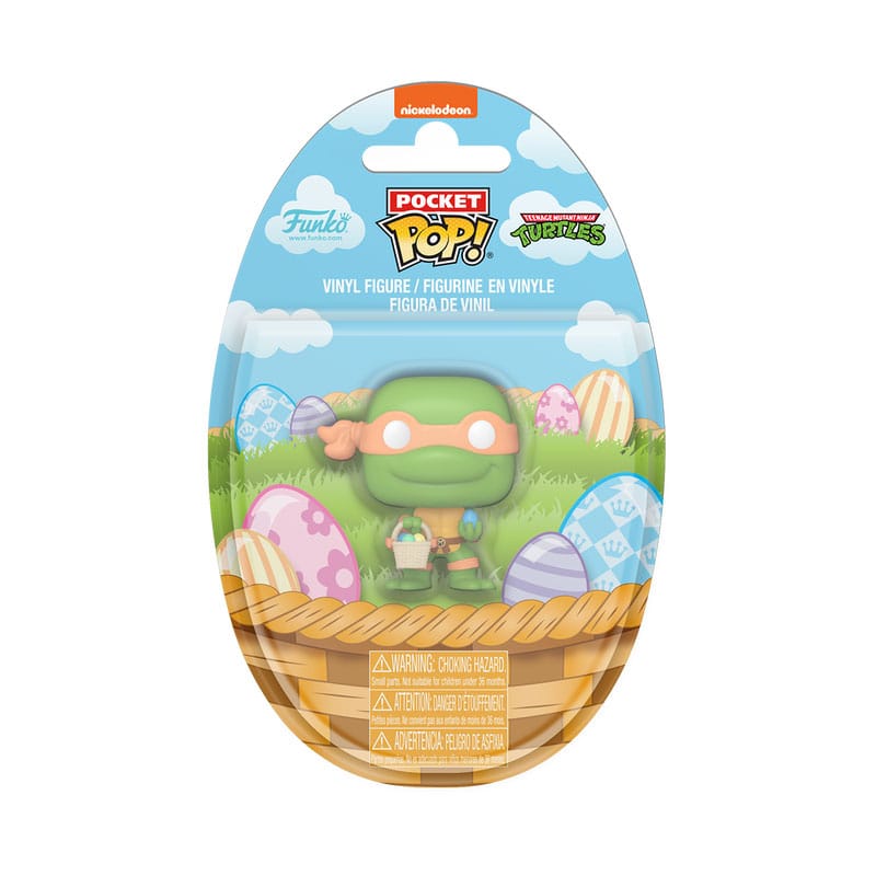 Teenage Mutant Ninja Turtles: POP Pocket Michelangelo/Osterkörbchen Easter Egg Teenage Mutant Ninja Turtles: POP Pocket Michelangelo/Osterkörbchen Easter Egg