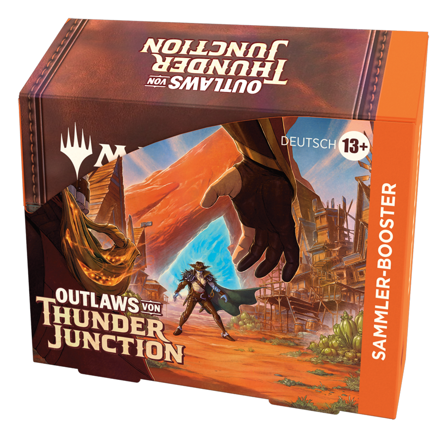 Magic CCG dt.: Outlaws von Thunder Junction Sammler-Booster Display Magic CCG dt.: Outlaws von Thunder Junction Sammler-Booster Display