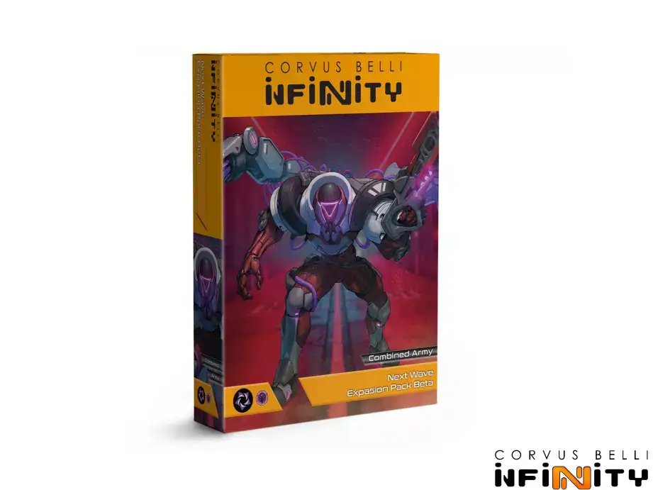 Roboterfigur, Mech-Anzug, Orange Box, Infinity Spielbox, Next Wave Erweiterung