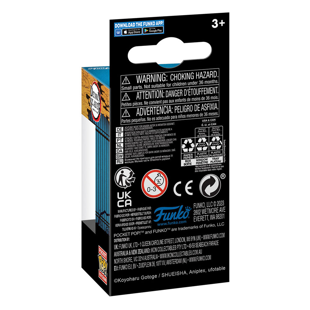 Demon Slayer: SAH POP Zenitsu Agatsuma 4cm Demon Slayer: SAH POP Zenitsu Agatsuma 4cm