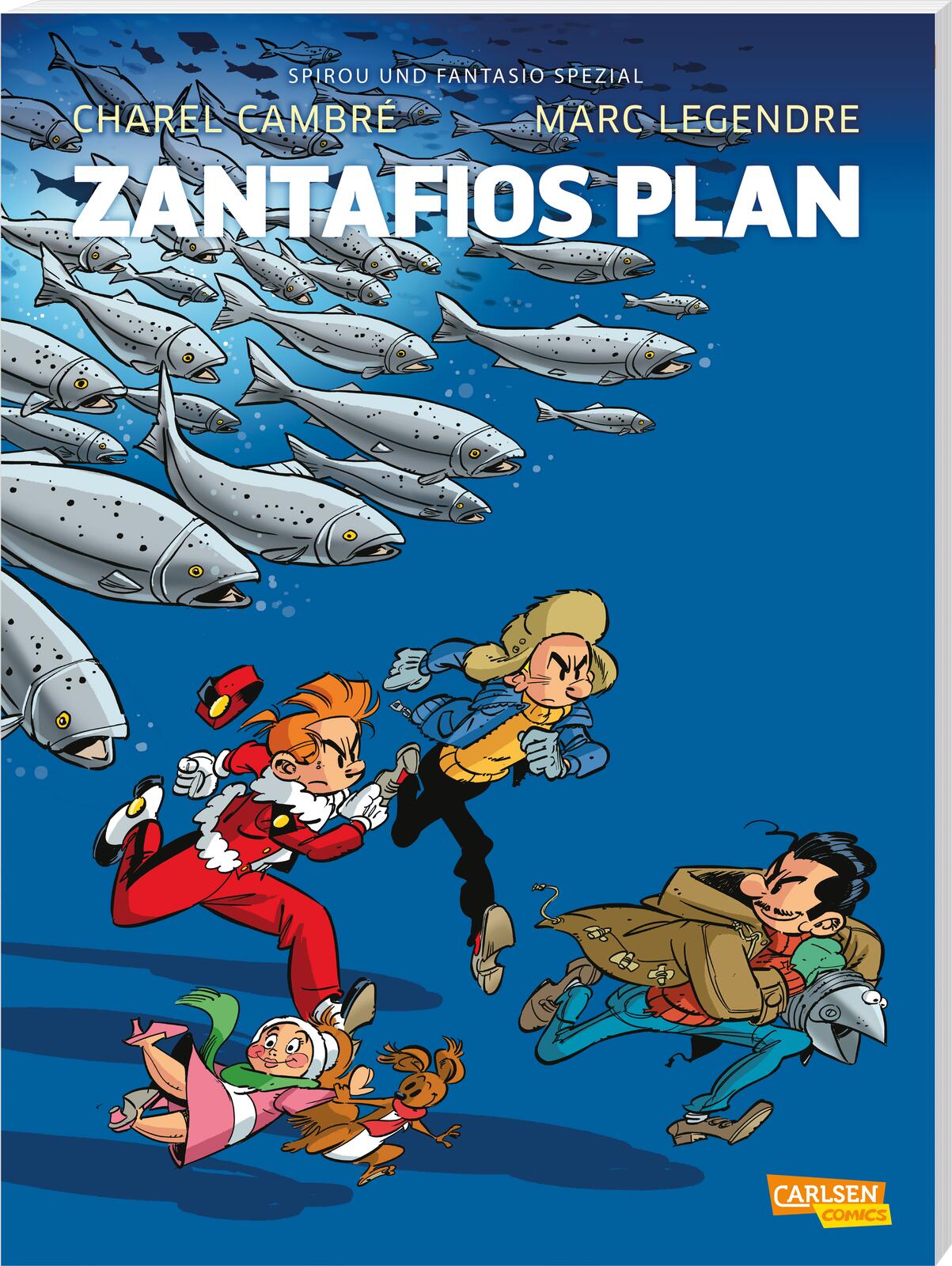 Spirou & Fantasio Spezial Bd.37: Zantafios Plan