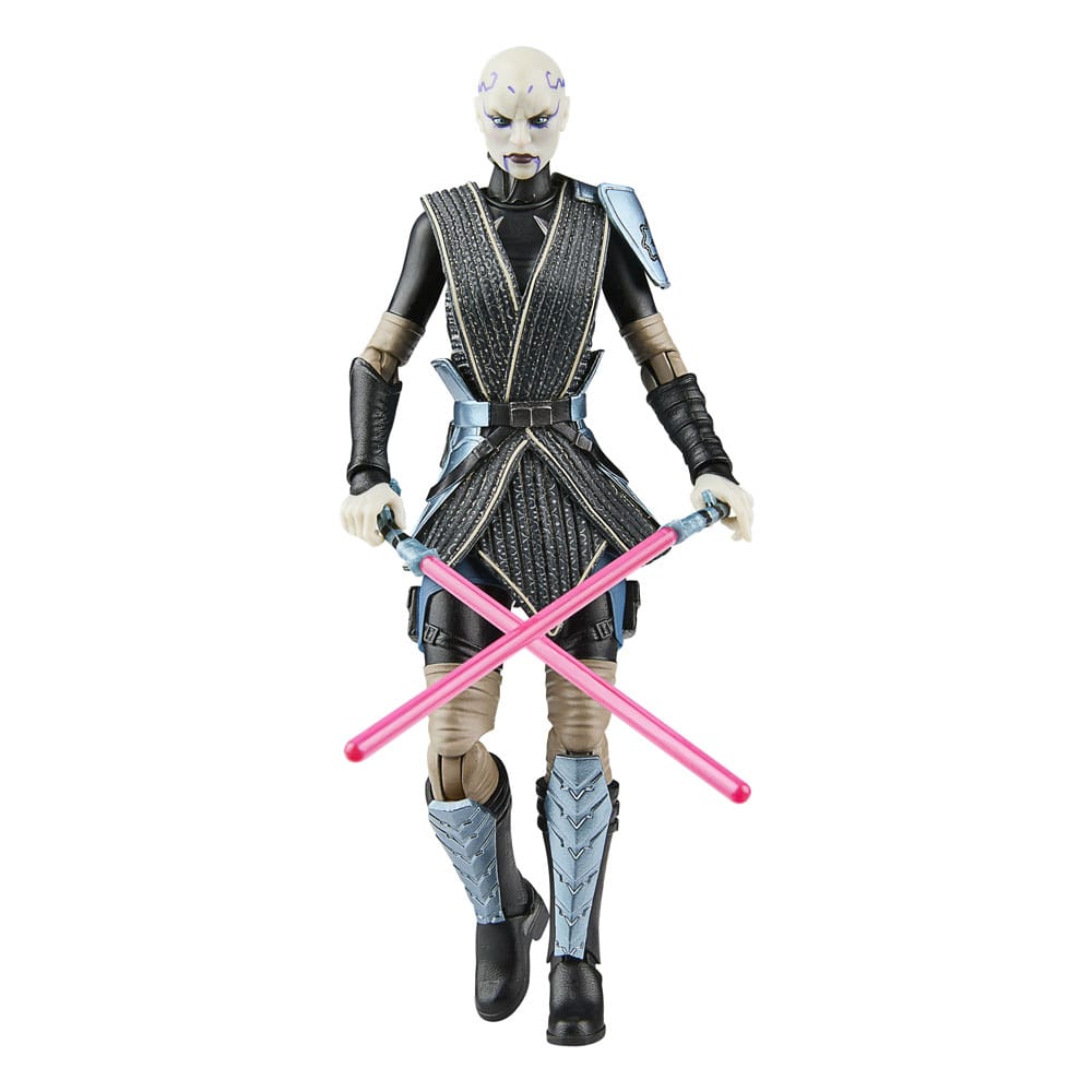 Star Wars AF: Black Series - Asajj Ventress (Bounty Hunter) 15cm Action Figure, Figure, Crossed Lightsabers, Armor, Male Figure