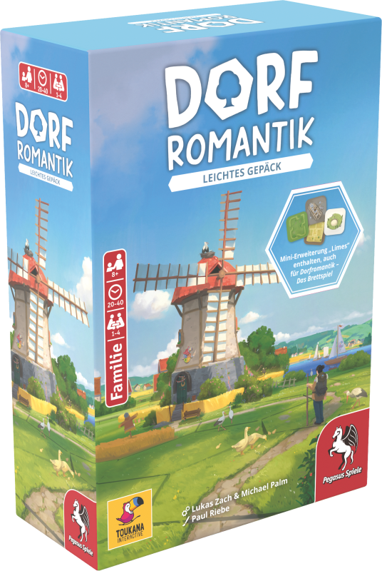 Dorf, Romantik, Leichtes Gepäck, Windmühlen, Familie