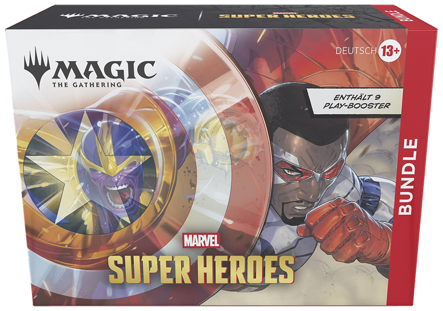 Magic CCG dt.: Marvel Super Heroes Bundle Helden-Set, Kartenspiel, Marvel, Superhelden, Deckung set