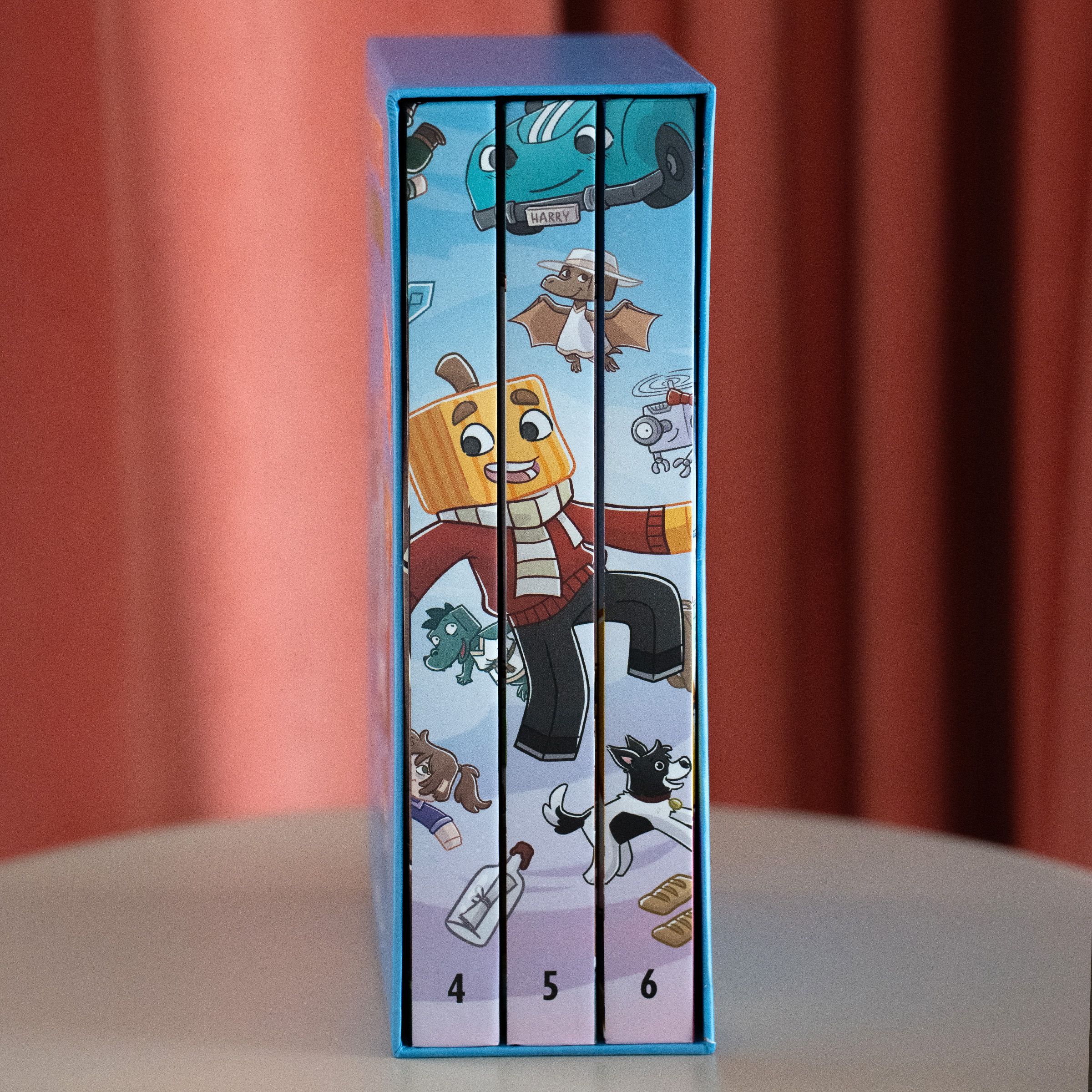 Puzzles, Bauklötze, Spielzeug, Motiv-Illustration, 3D-Charakter