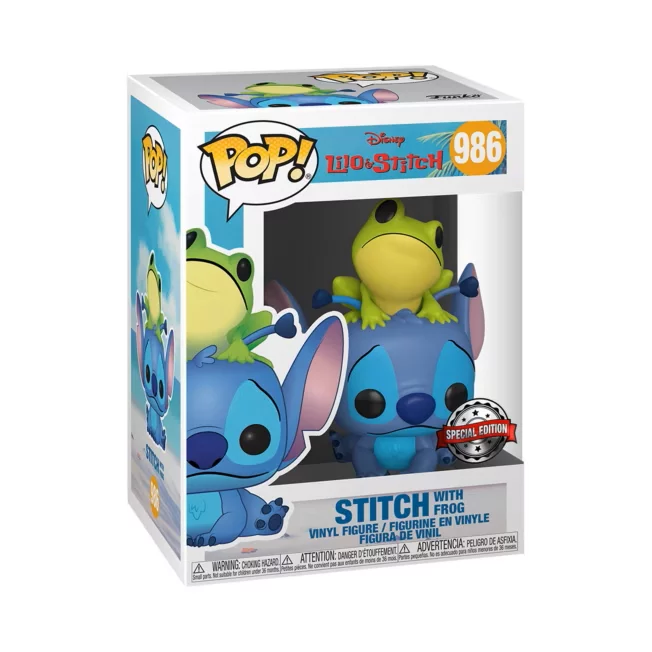 Lilo & Stitch: POP Stitch with Frog (986)