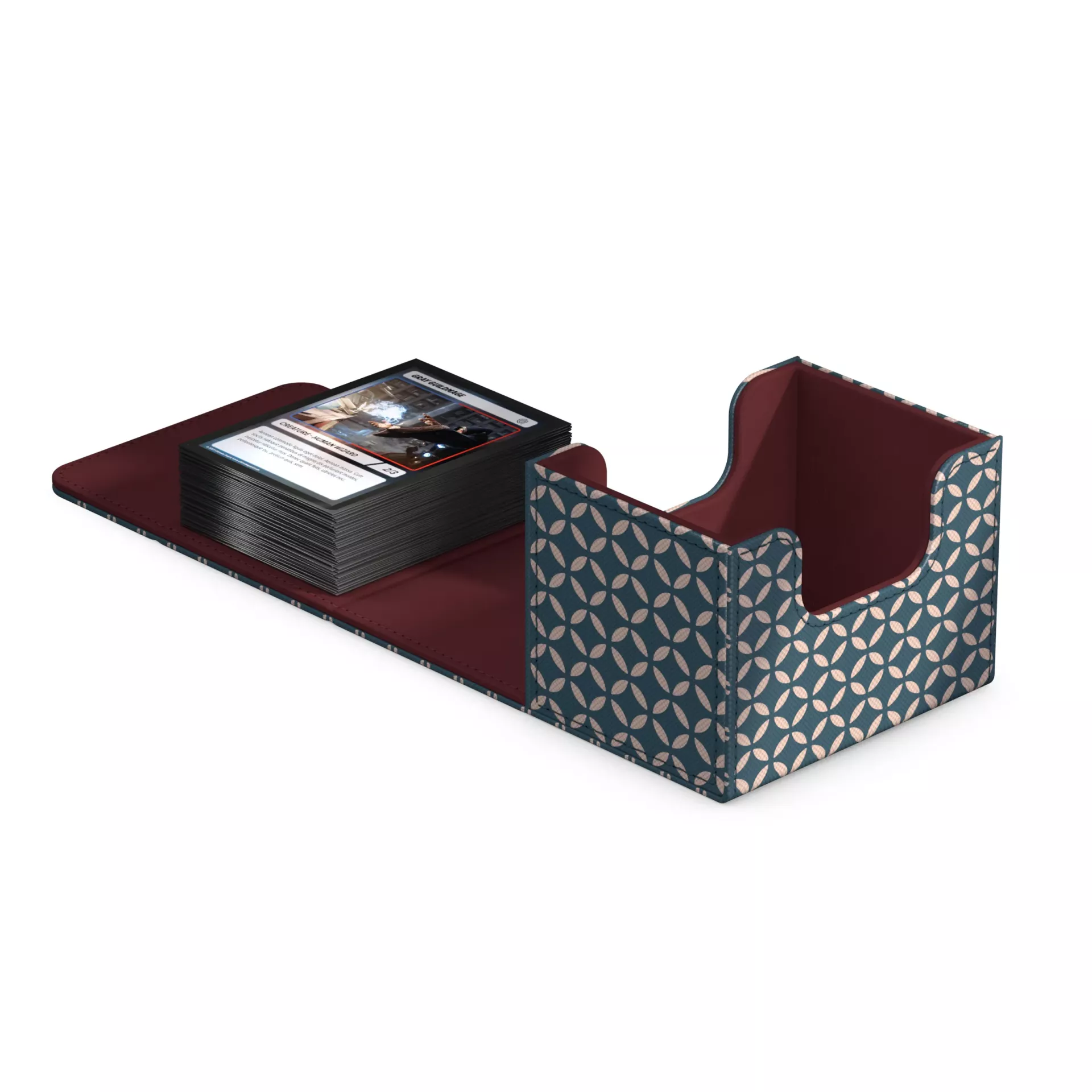 Ultimate Guard: Deck Box Sidewinder 100+ Xenoskin Shogun's Journey - Shippou (Blue/Dark Red) Ultimate Guard: Deck Box Sidewinder 100+ Xenoskin Shogun's Journey - Shippou (Blue/Dark Red)