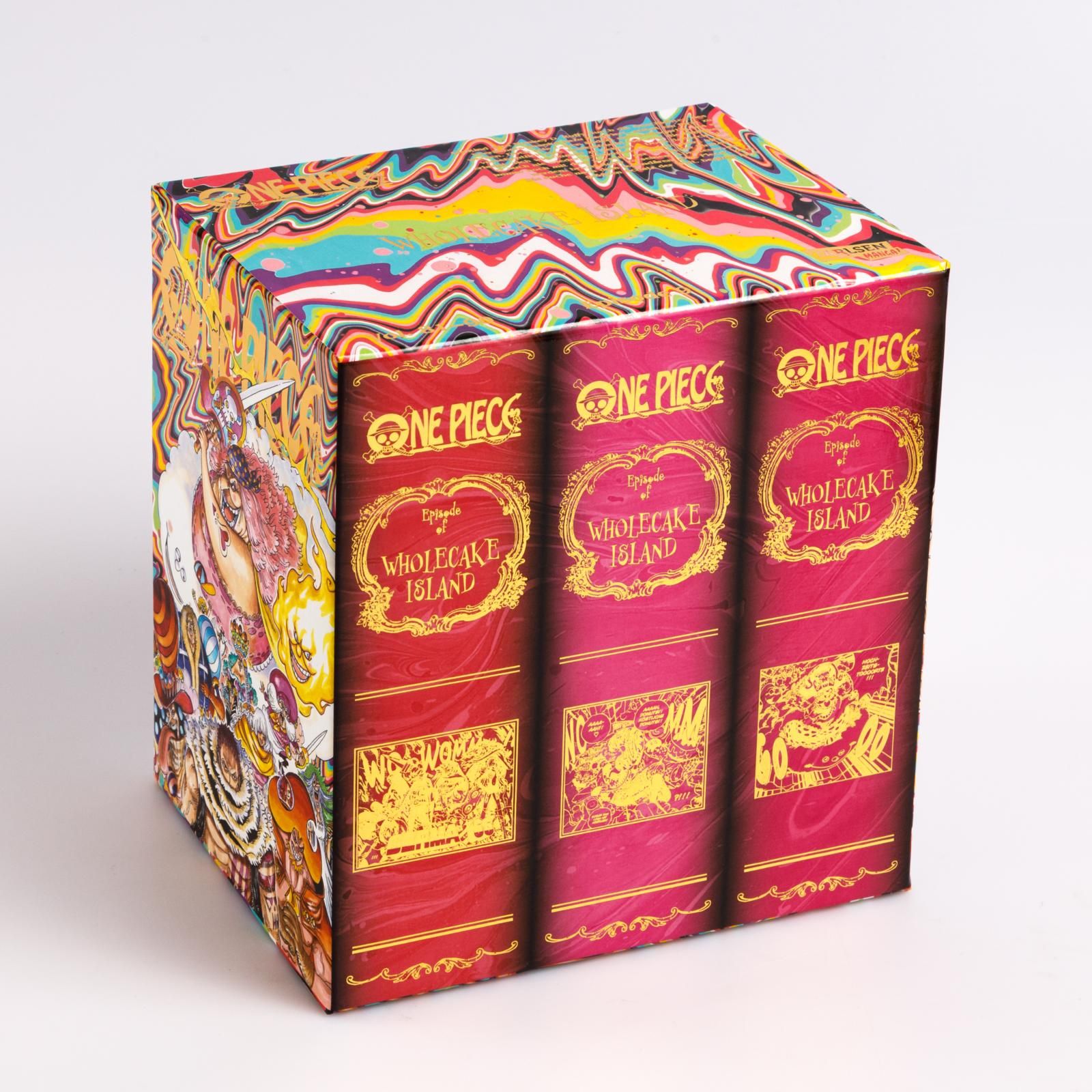 One Piece Bd.81-90/Schuber Whole Cake Island box set, One Piece, Comics, Manga, Sammlerstück