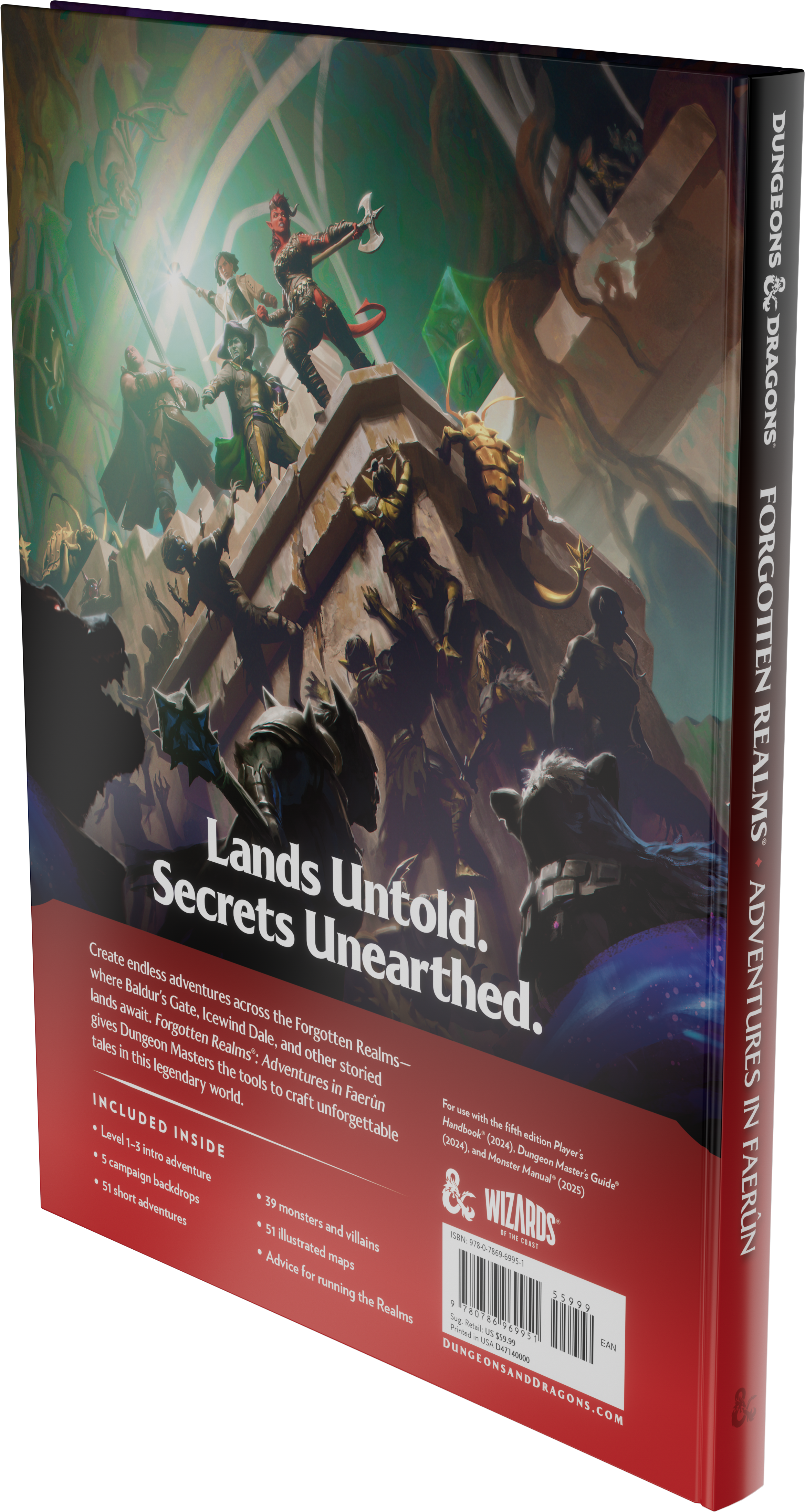 D&D: 5th Edition Forgotten Realms - Adventures in Faerun D&D: 5th Edition Forgotten Realms - Adventures in Faerun