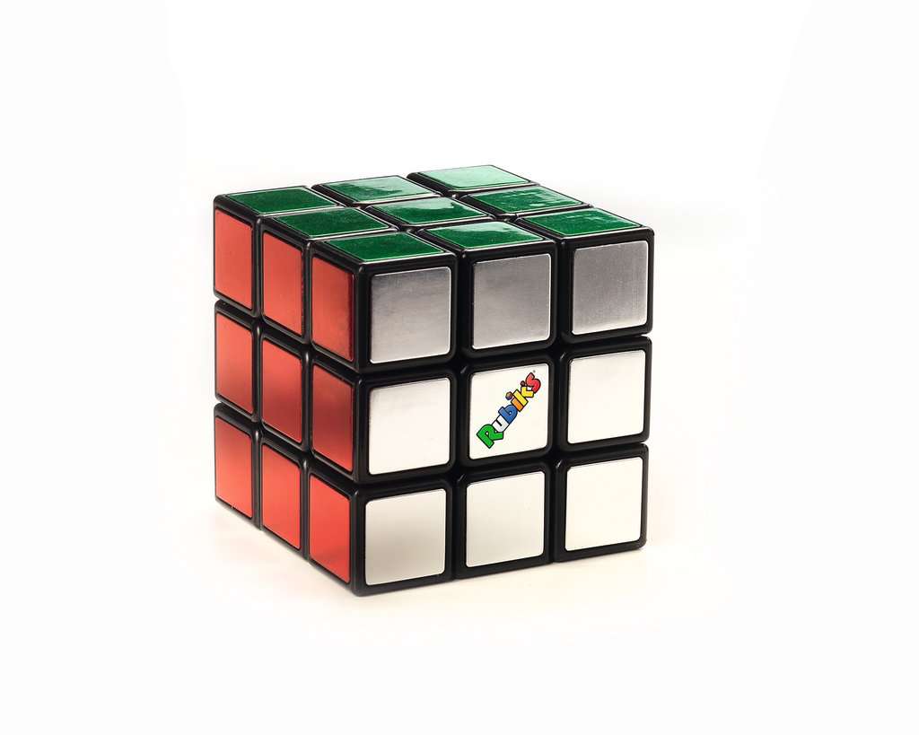 Rubik's Cube 3x3 Metallic