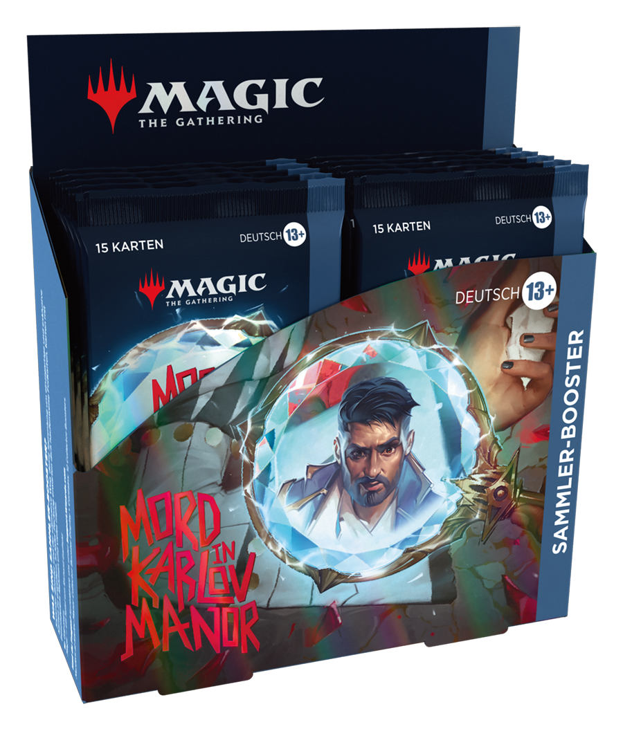 Magic CCG dt.: Mord in Karlov Manor Sammler Booster Display Magic CCG dt.: Mord in Karlov Manor Sammler Booster Display