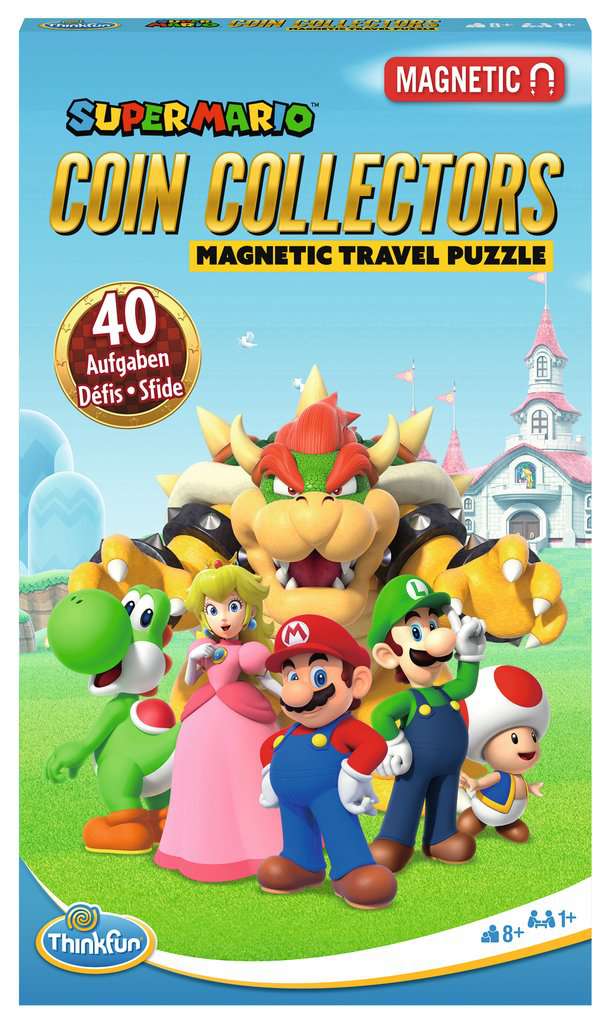 Super Mario Coin Collectors (Magnetic Travel Puzzle)