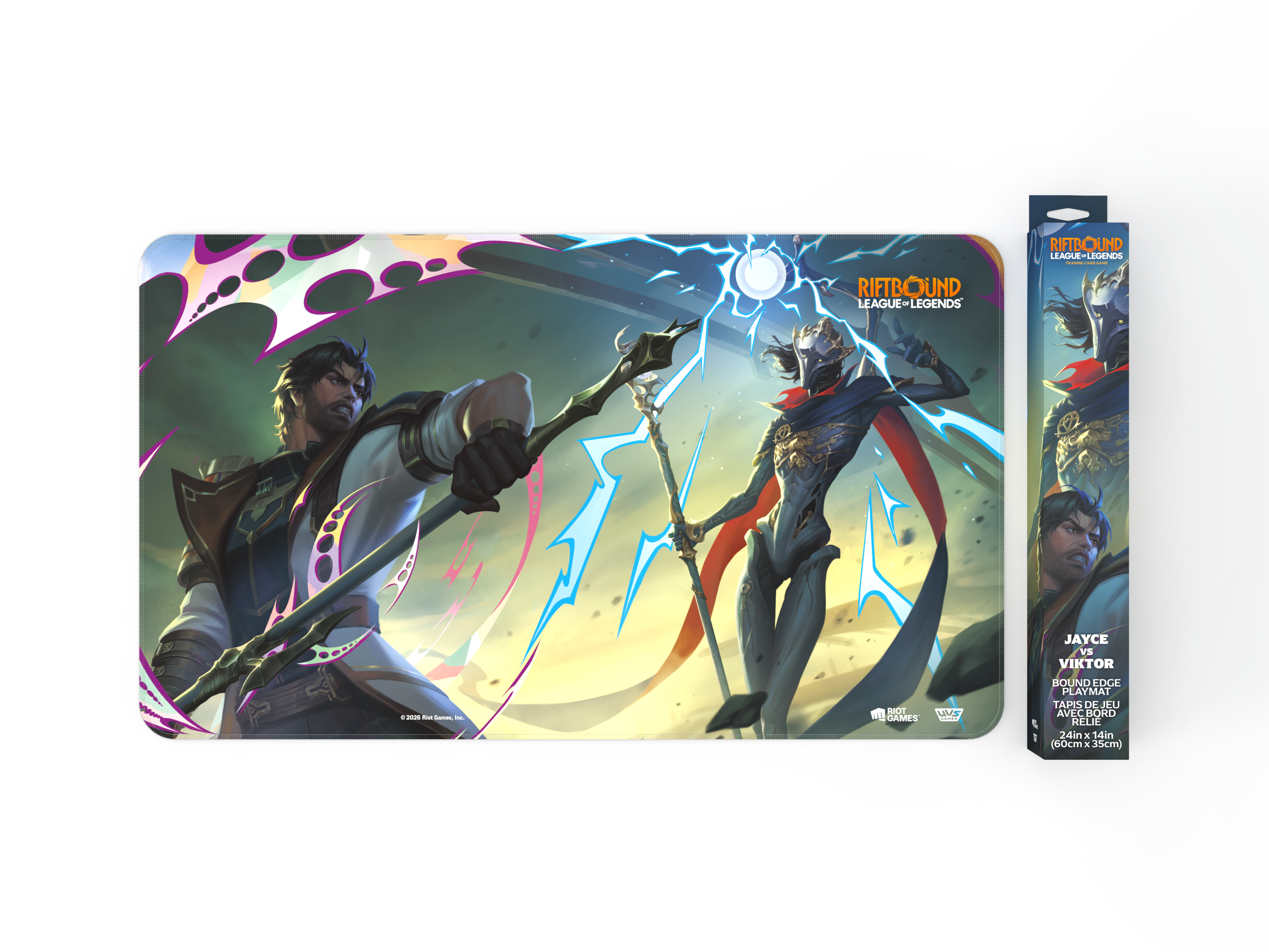 Riftbound TCG: Playmat Jayce vs Victor (Vendetta)