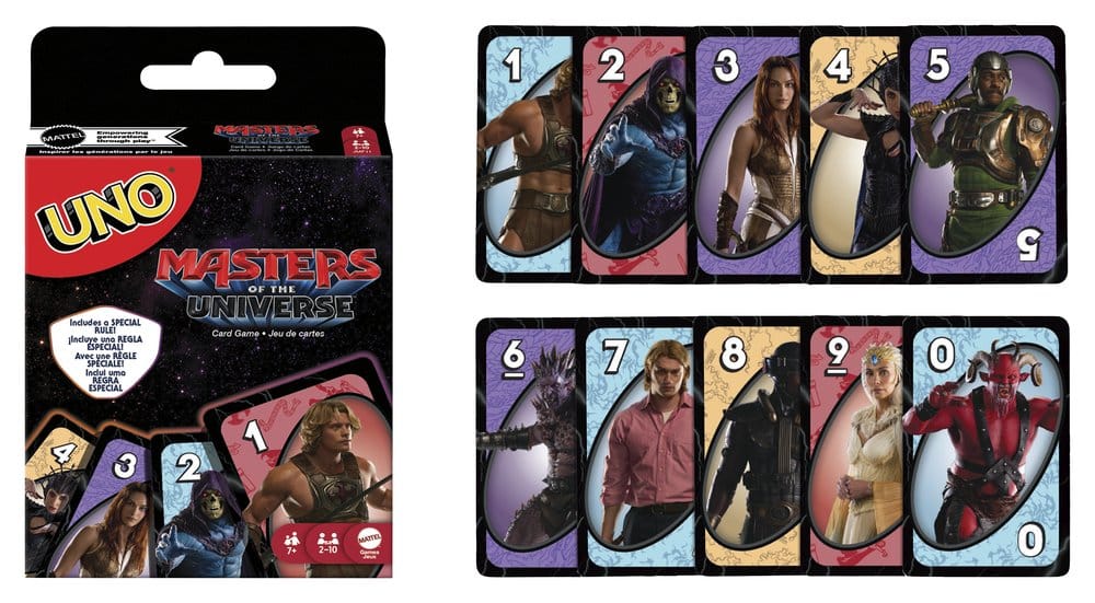 Uno: Masters of the Universe (Movie) Uno, Karten, Spielkarten, Master of the Universe, Rätselspiel