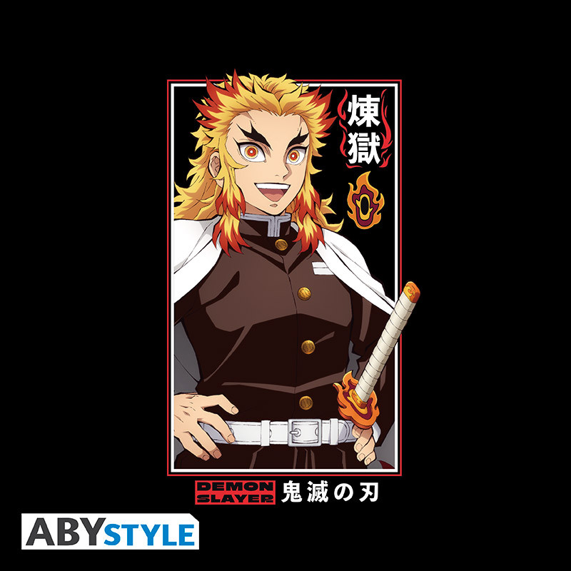 Demon Slayer: T-Shirt Rengoku XL Demon Slayer: T-Shirt Rengoku XL