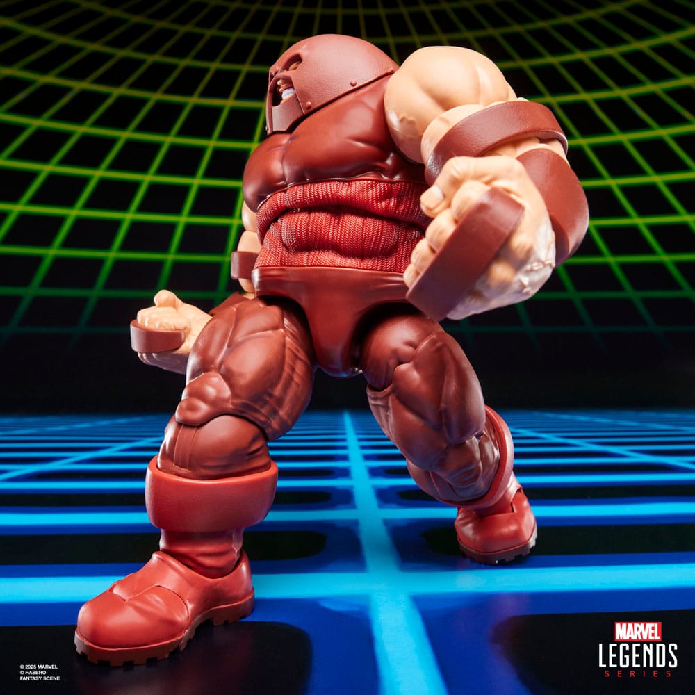Marvel Legends AF: Gamerverse - Marvel's Juggernaut 22cm Actionfigur, Figur, Kampfkunst, rote Kleidung, Gitterboden