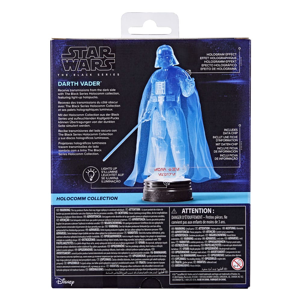 Star Wars AF: Black Series Darth Vader Holocomm Collection 15cm Mantel, Erwachsener, Braut, Person, Frau