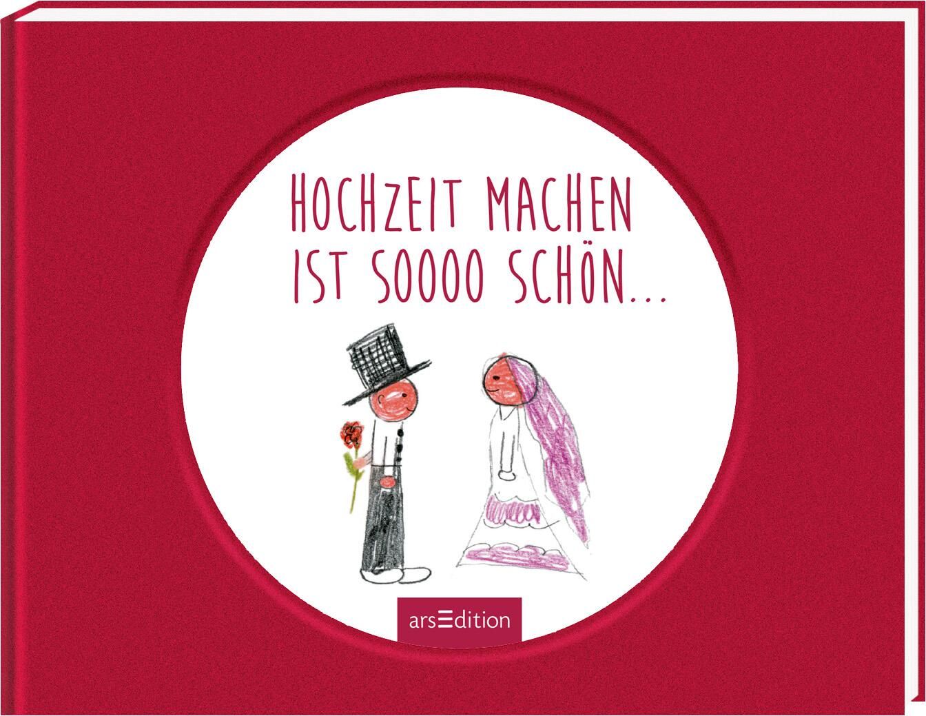 Hochzeit machen ist soooo schön ... (Sooo schön) hochzeit, karte, buch, illustration, rosen