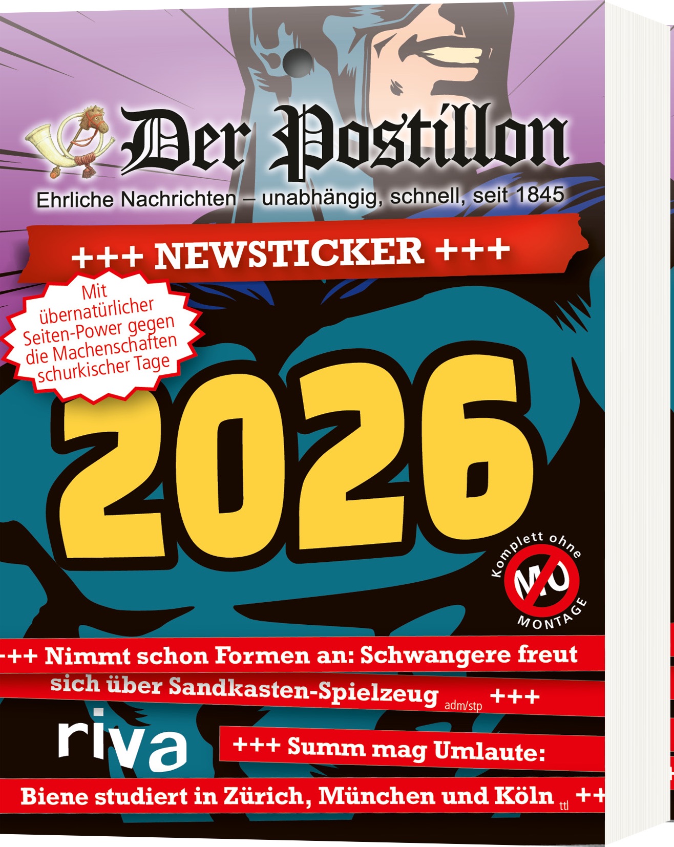 Postillon: Tagesabreißalender 2026 Postillon: Tagesabreißalender 2026