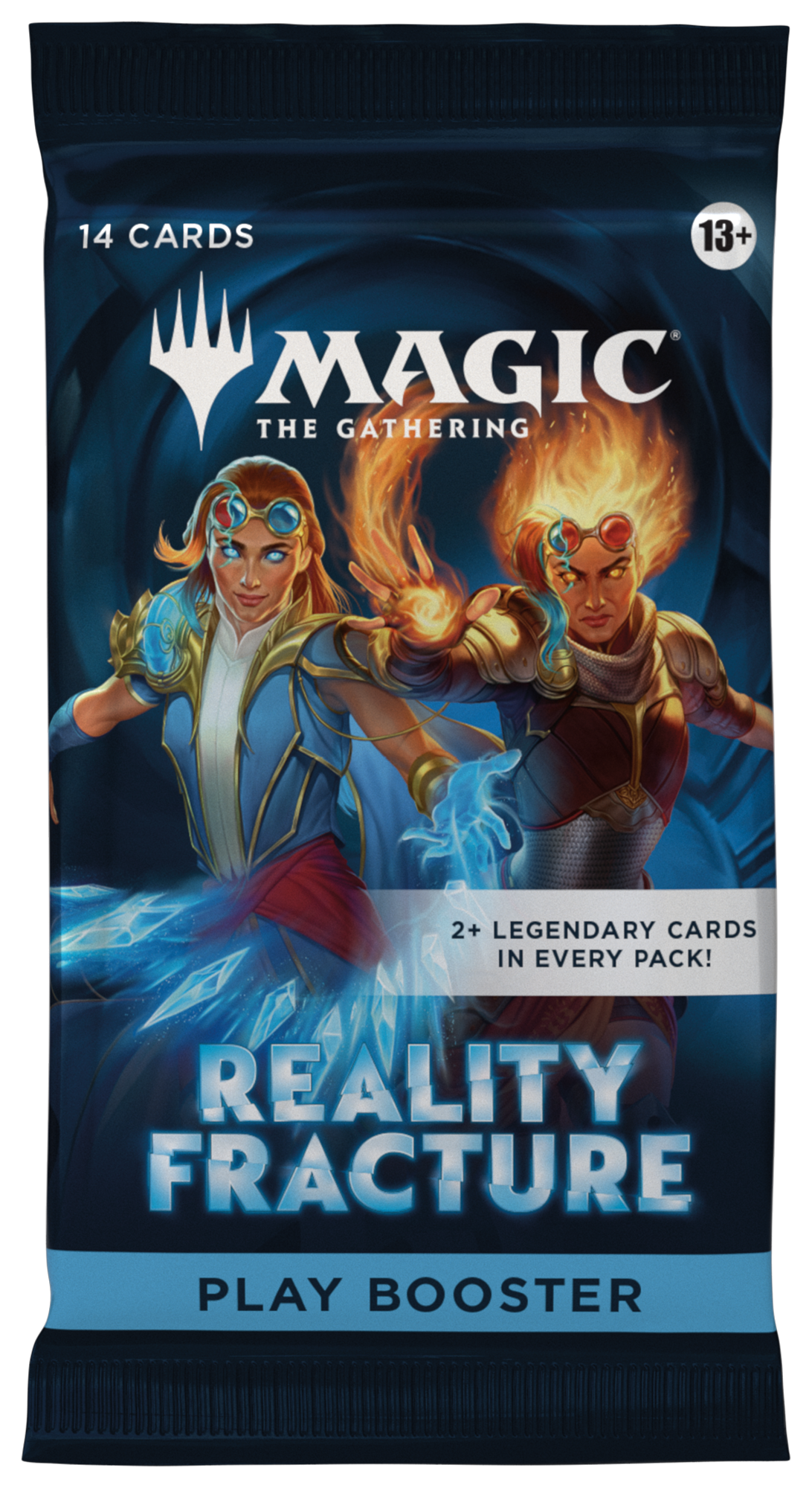 Magic CCG: Reality Fracture Play Booster Magic gathering, Reality fracture, Play booster, Trading card, Pack design