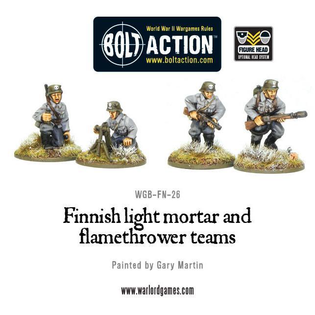 Bolt Action: Finnish - Light Mortar & Flame Thrower Bolt Action: Finnish - Light Mortar & Flame Thrower